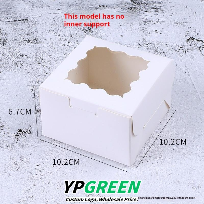 2/4/6/12 Hole Muffin Cake Boxes – Windowed Paper Cupcake Packaging from Manufacturer