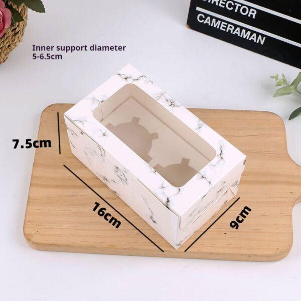 2/4/6/12 Hole Muffin Cake Boxes – Windowed Paper Cupcake Packaging from Manufacturer