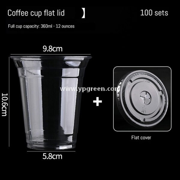 Transparent Disposable Cups for Cold Beverages – Milk Tea & Smoothie Use - Packaging Sourcing Company
