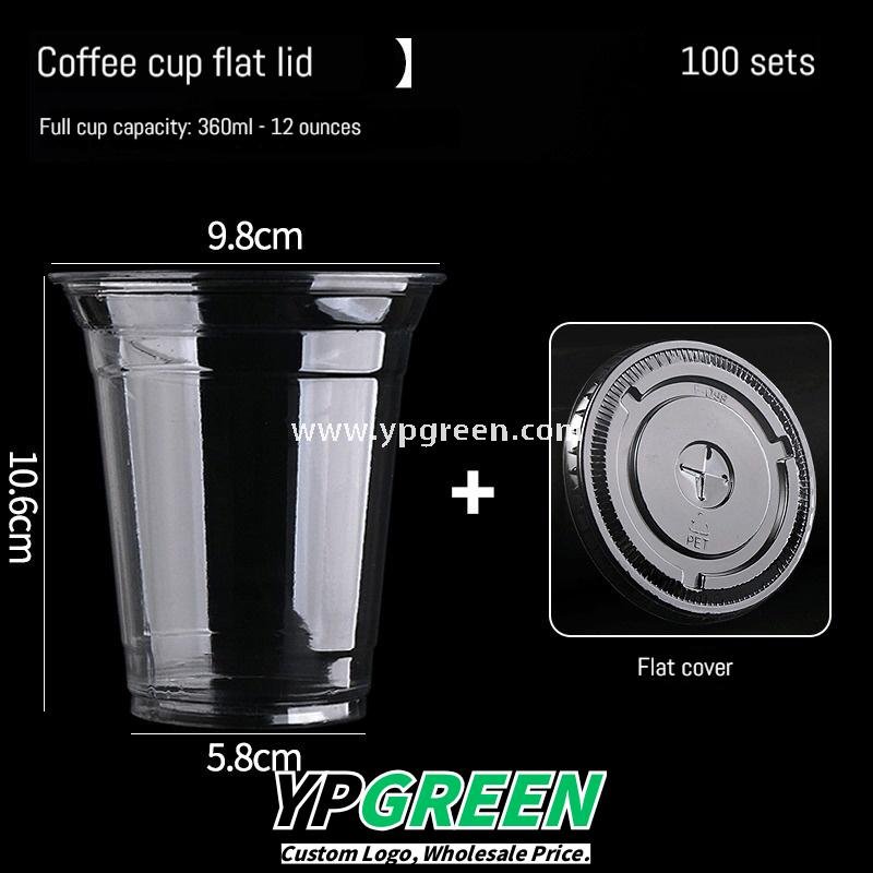 Transparent Disposable Cups for Cold Beverages – Milk Tea & Smoothie Use - Packaging Sourcing Company