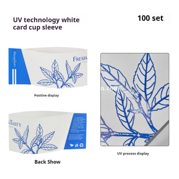 500ml Blue Metallic-Lined Plastic Cup 9x4.8x15.7cm + Leak-Resistant White Lid