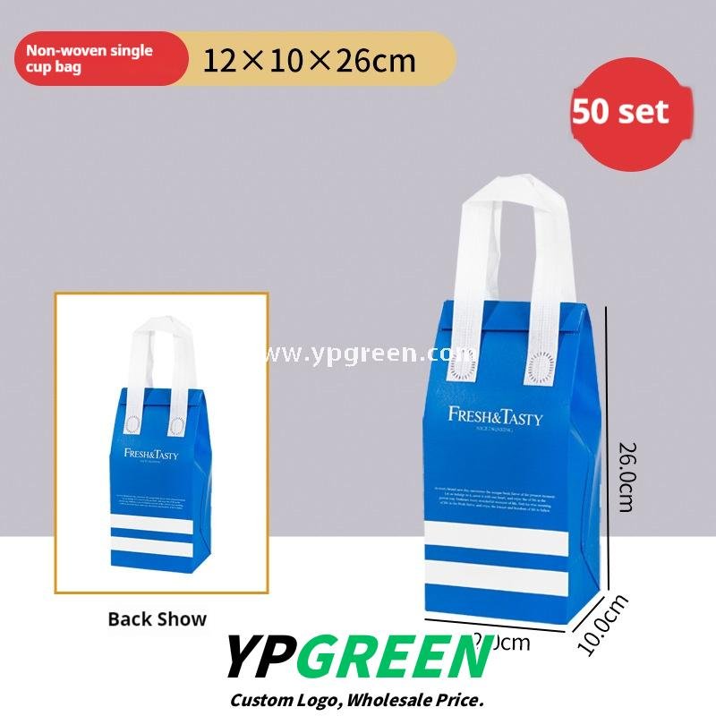 500ml Blue Metallic-Lined Plastic Cup 9x4.8x15.7cm + Leak-Resistant White Lid