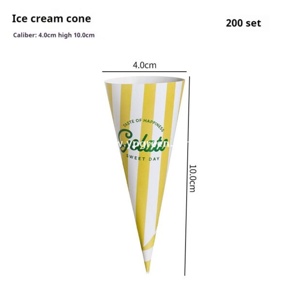 Disposable Ice Cream Paper Cups – Gelato & Yogurt To-Go Bowls