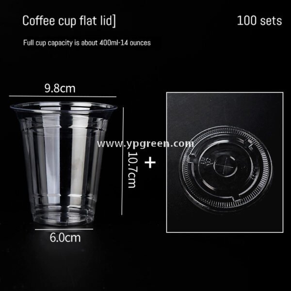 Transparent Disposable Cups for Cold Beverages – Milk Tea & Smoothie Use - Packaging Sourcing Company