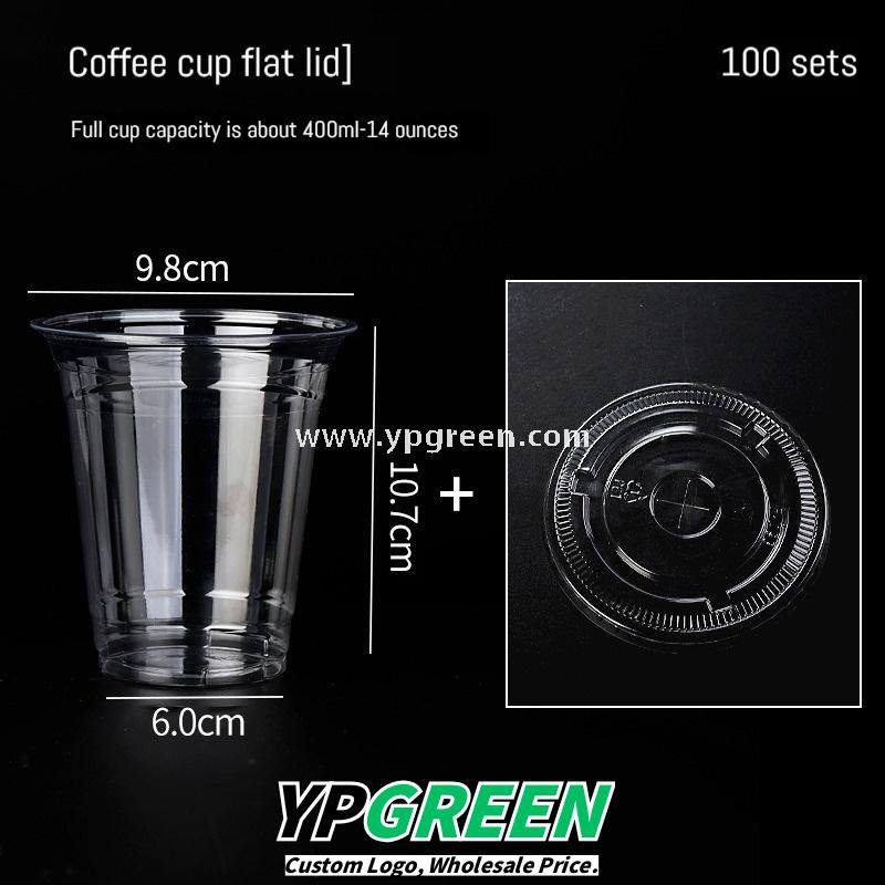 Transparent Disposable Cups for Cold Beverages – Milk Tea & Smoothie Use - Packaging Sourcing Company