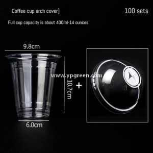 Transparent Disposable Cups for Cold Beverages – Milk Tea & Smoothie Use - Packaging Sourcing Company