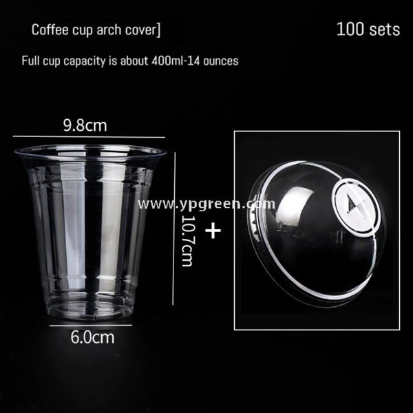Transparent Disposable Cups for Cold Beverages – Milk Tea & Smoothie Use - Packaging Sourcing Company