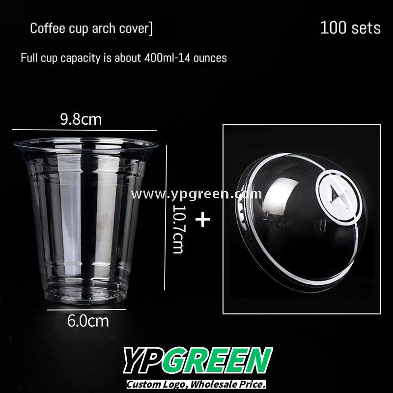 Transparent Disposable Cups for Cold Beverages – Milk Tea & Smoothie Use - Packaging Sourcing Company