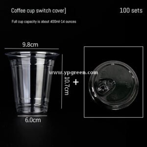 Transparent Disposable Cups for Cold Beverages – Milk Tea & Smoothie Use - Packaging Sourcing Company