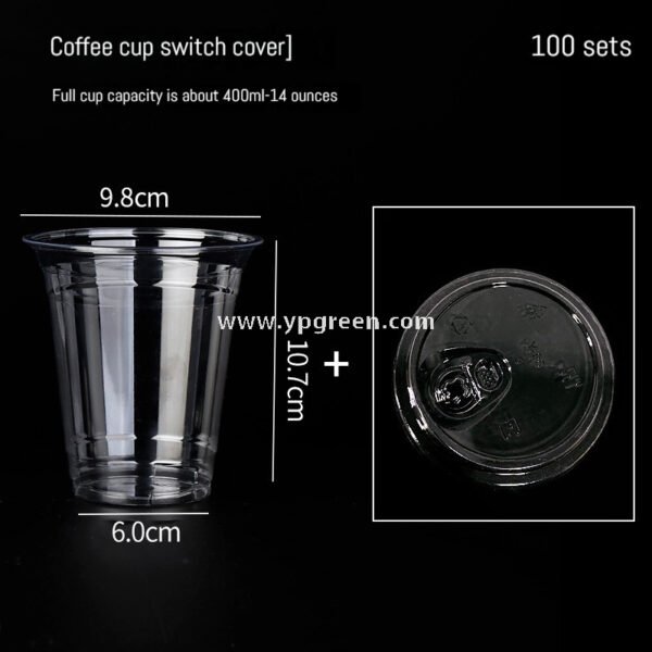 Transparent Disposable Cups for Cold Beverages – Milk Tea & Smoothie Use - Packaging Sourcing Company