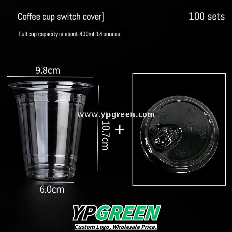 Transparent Disposable Cups for Cold Beverages – Milk Tea & Smoothie Use - Packaging Sourcing Company