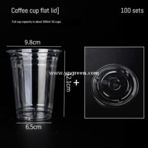 Transparent Disposable Cups for Cold Beverages – Milk Tea & Smoothie Use - Packaging Sourcing Company