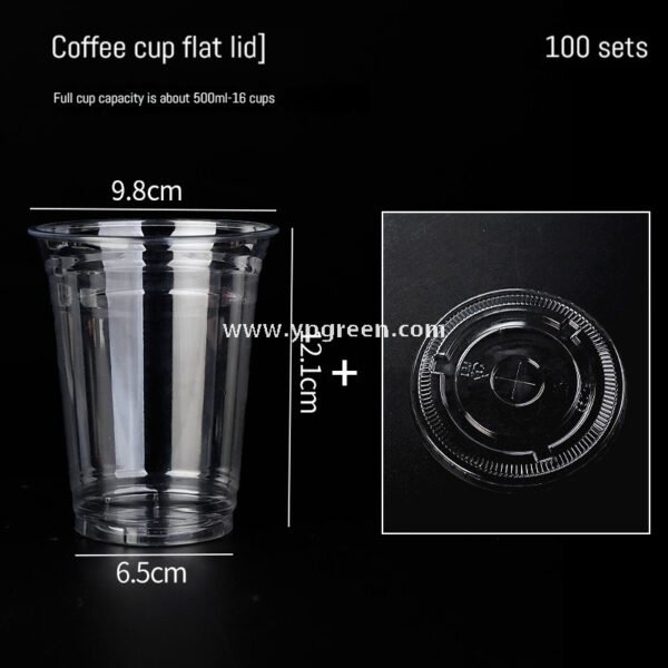 Transparent Disposable Cups for Cold Beverages – Milk Tea & Smoothie Use - Packaging Sourcing Company