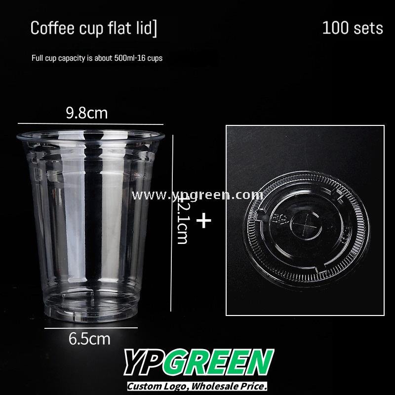 Transparent Disposable Cups for Cold Beverages – Milk Tea & Smoothie Use - Packaging Sourcing Company