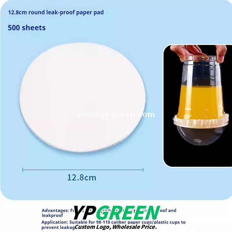 500ml Disposable Milk Tea Cups with Pink Wraps – 16oz 9.8x6.5x12.1cm Iced Drink Cup