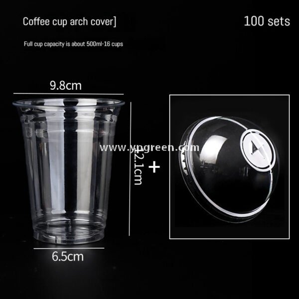 Transparent Disposable Cups for Cold Beverages – Milk Tea & Smoothie Use - Packaging Sourcing Company