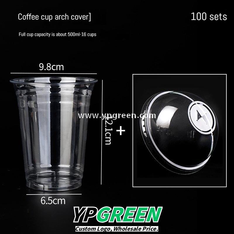 Transparent Disposable Cups for Cold Beverages – Milk Tea & Smoothie Use - Packaging Sourcing Company