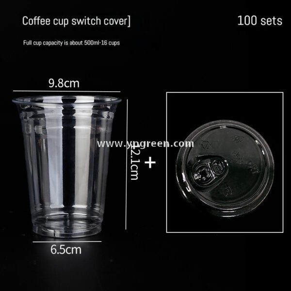 Transparent Disposable Cups for Cold Beverages – Milk Tea & Smoothie Use - Packaging Sourcing Company