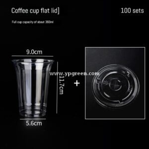 Transparent Disposable Cups for Cold Beverages – Milk Tea & Smoothie Use - Packaging Sourcing Company