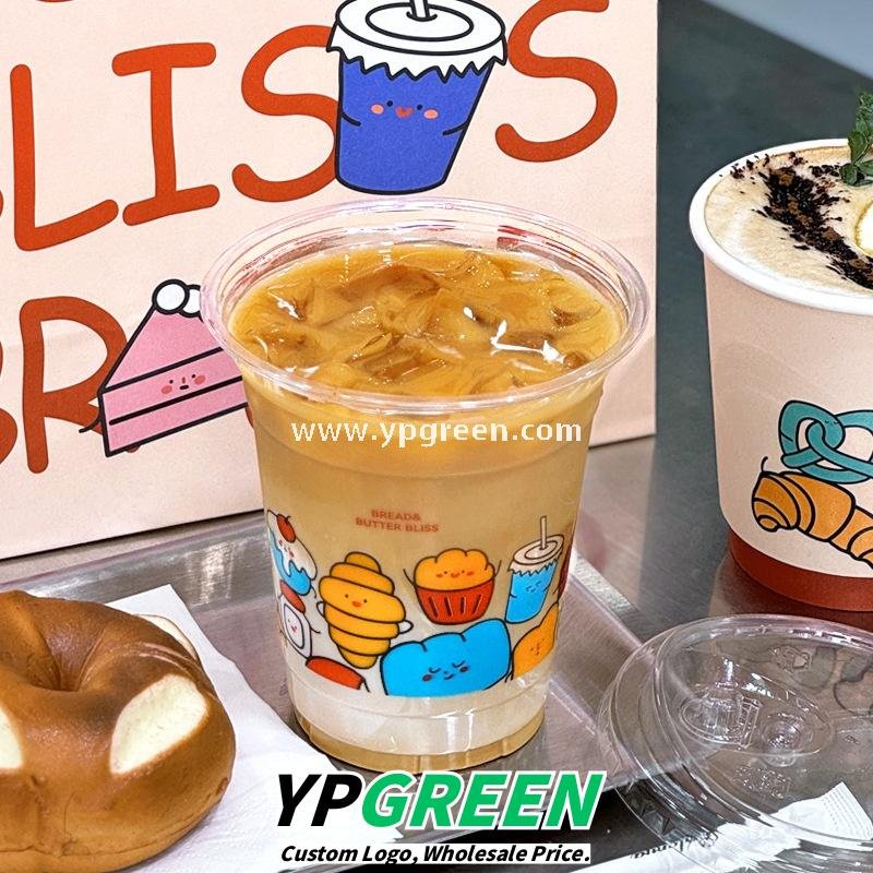 Branded Paper Coffee Cups with Lids and Carry Bags – Perfect for Takeout