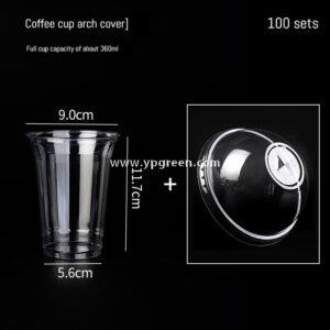 Transparent Disposable Cups for Cold Beverages – Milk Tea & Smoothie Use - Packaging Sourcing Company
