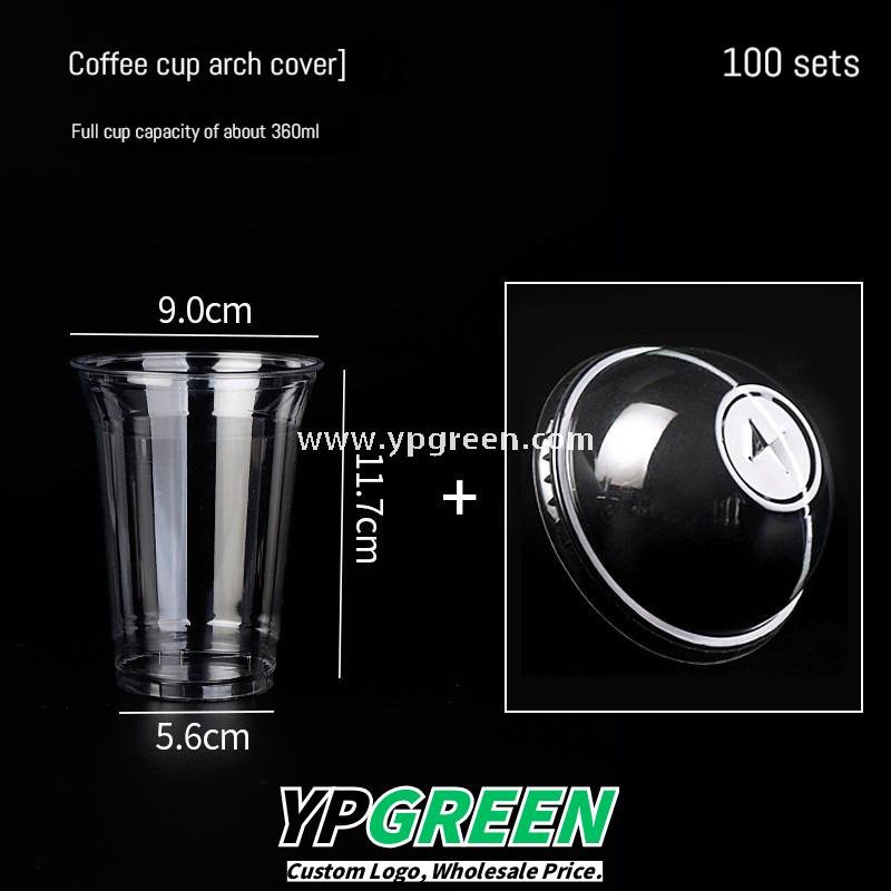 Transparent Disposable Cups for Cold Beverages – Milk Tea & Smoothie Use - Packaging Sourcing Company