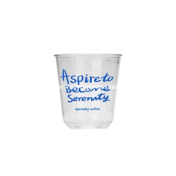 U-Shaped Clear PET Cups with Lids – Iced Coffee & Smoothie To-Go