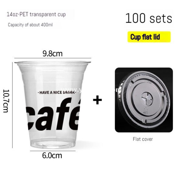 Transparent Disposable Cups for Cold Beverages – Milk Tea & Smoothie Use - Packaging Sourcing Company