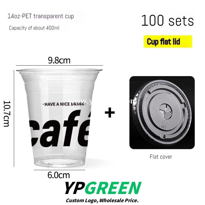 Transparent Disposable Cups for Cold Beverages – Milk Tea & Smoothie Use - Packaging Sourcing Company