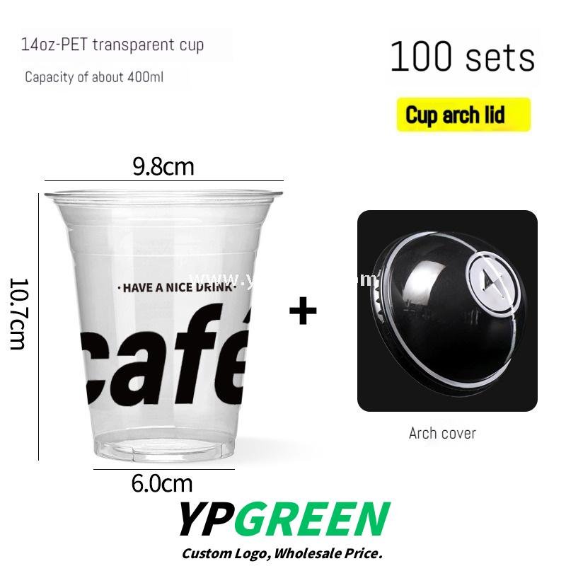 Transparent Disposable Cups for Cold Beverages – Milk Tea & Smoothie Use - Packaging Sourcing Company