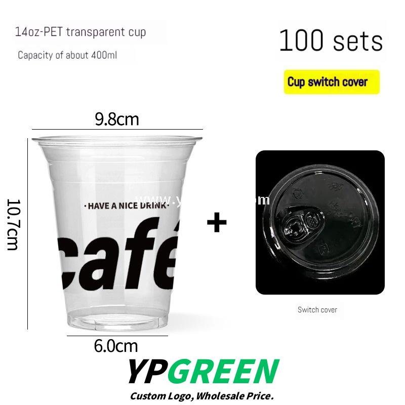 Transparent Disposable Cups for Cold Beverages – Milk Tea & Smoothie Use - Packaging Sourcing Company