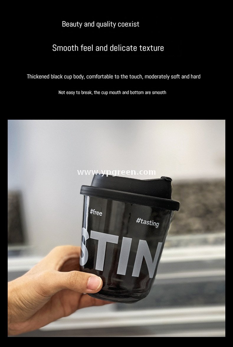 500ml PET cold drink coffee cup single cup without lid – 9.8x6.5x12.1 cm Cold Drink Takeaway Cups Packaging Sourcing Company