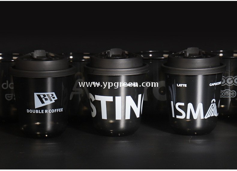 500ml PET cold drink coffee cup single cup without lid – 9.8x6.5x12.1 cm Cold Drink Takeaway Cups Packaging Sourcing Company