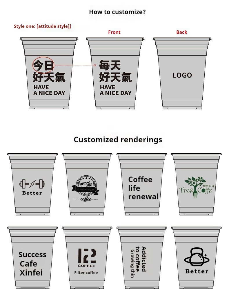 Eco-Friendly PLA Coffee Straws – 1.1×19cm, Biodegradable, 500pcs