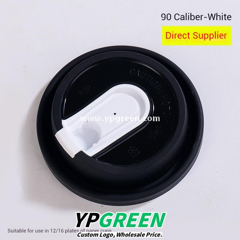 8oz / 10oz / 12oz / 16oz / 20oz White Paper Coffee Cups with Lids – Double Wall Disposable Hot Drink Cups for Takeaway & Custom Branding
