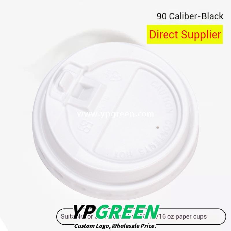 8oz / 10oz / 12oz / 16oz / 20oz White Paper Coffee Cups with Lids – Double Wall Disposable Hot Drink Cups for Takeaway & Custom Branding