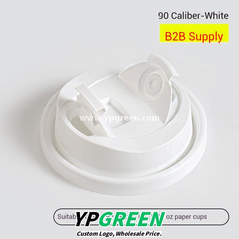 100ml / 280ml / 330ml / 380ml Kraft Coffee Cups with Lids – Thickened Disposable Paper Cups for Hot Drinks & Custom Logo