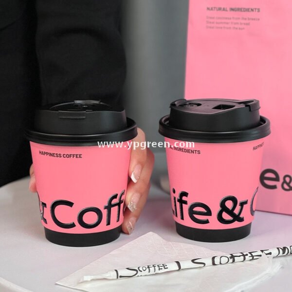 Pink Bakery Boxes for Mousse Cake & Swiss Roll – Disposable Paper Dessert Packaging with Custom Logo Option