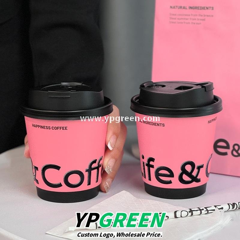 Pink Bakery Boxes for Mousse Cake & Swiss Roll – Disposable Paper Dessert Packaging with Custom Logo Option