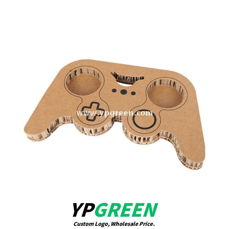 9x6x9.5cm PET Bubble Tea Cup with Lid – Game Controller Cup Holder 400ml