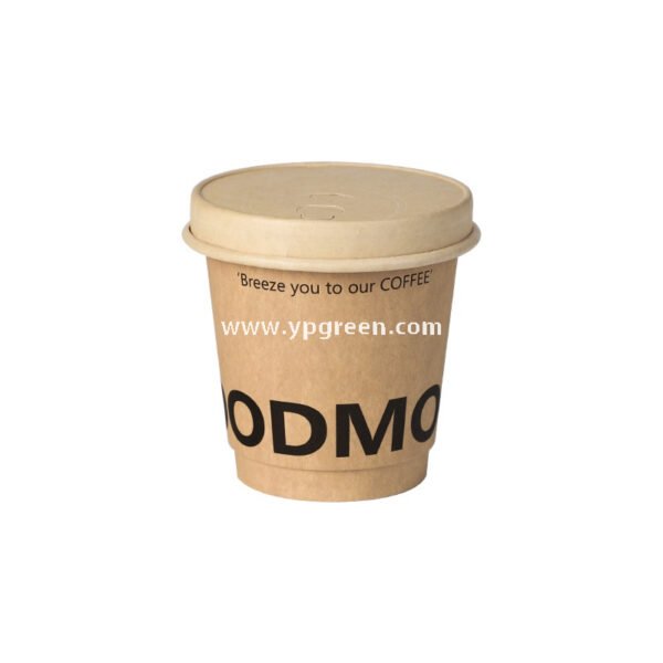 300ml / 400ml / 500ml Disposable Kraft Coffee Cups – Thickened Leak-Proof Paper Cups for Takeaway & Wholesale