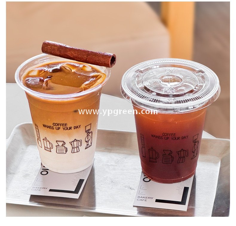 400ml Disposable PET Coffee Cup – 14oz Custom Coffee Machine Design 9.8x6.0x10.7cm 400ml Disposable PET Coffee Cup – 14oz Custom Coffee Machine Design 9.8x6.0x10.7cm
