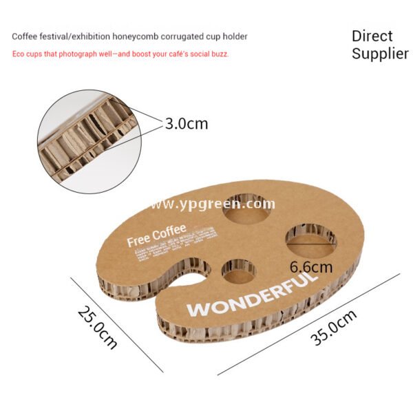 Cute Animal-Shaped Coffee Cup Trays – 3/4 Cup Disposable Paper Holders in Dog & Cat Designs