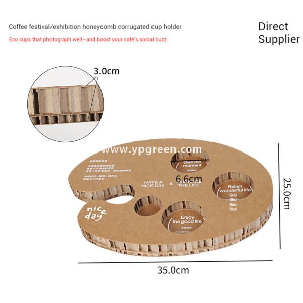 Cute Animal-Shaped Coffee Cup Trays – 3/4 Cup Disposable Paper Holders in Dog & Cat Designs