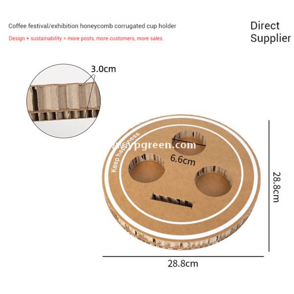 Cute Animal-Shaped Coffee Cup Trays – 3/4 Cup Disposable Paper Holders in Dog & Cat Designs