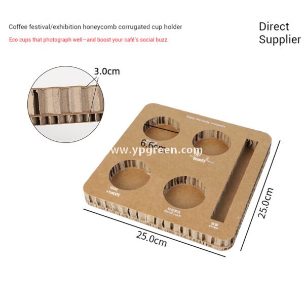 Cute Animal-Shaped Coffee Cup Trays – 3/4 Cup Disposable Paper Holders in Dog & Cat Designs