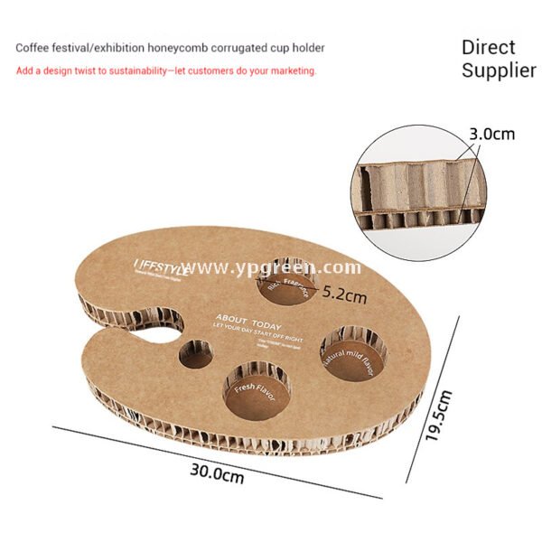 Cute Animal-Shaped Coffee Cup Trays – 3/4 Cup Disposable Paper Holders in Dog & Cat Designs