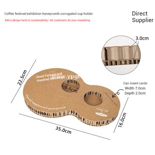 Cute Animal-Shaped Coffee Cup Trays – 3/4 Cup Disposable Paper Holders in Dog & Cat Designs
