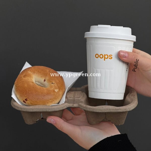 Embossed Raised Paper Coffee Cups – 10oz / 12oz Disposable Hot Drink Cups with Full Texture Finish