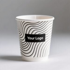 10oz Foaming Process Coffee Paper Cup | 330ml Single-Layer Disposable Cup | Leak-Proof & No Delamination
